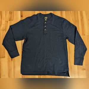 Men's size large three button shirt. Redhead brand company. Never worn! Blue.